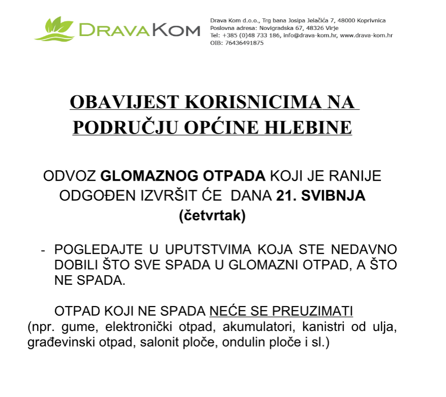 odvoz glomaznog2020