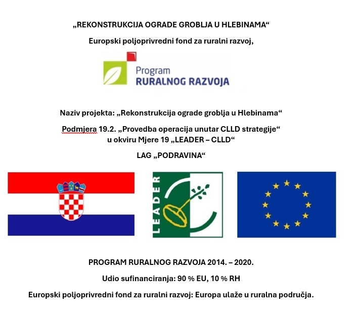 rekonstrukcija ograde groblja hlebine